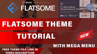 Flatsome theme tutorial  Create an eCommerce Website with Flatsome Wordpress theme step by step [upl. by Natsuj]