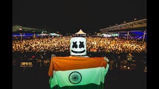 Marshmello  Indian Mixx 2018  Live At Mumbai  Bollywood [upl. by Anayaran]