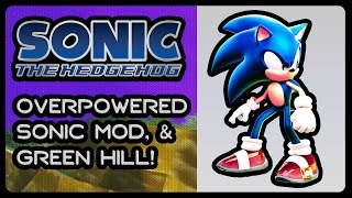 Sonic 06 PC Remake  Overpowered Sonic Mod amp Green Hill 4K60fps Sunset Midnight [upl. by Shornick14]