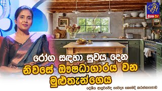 රෝග සඳහා සුවය දෙන නිවසේ ඖෂධාගාරය වන මුළුතැන්ගෙය  DrKaumadi Karunagoda Adaraneeya Jeewithaya [upl. by Irreg40]