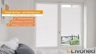 Plissee Montage Welche Befestigung ist perfekt für meine Fenster [upl. by Obaza]