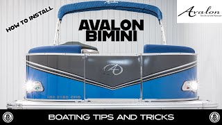 HOW TO operate your BIMINI TOP  Reeder Trausch Marine  Boating Tips and Tricks [upl. by Accem]