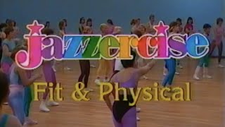 1986 Jazzercise Tight amp Toned Fit amp Physical 15 minute workout with Judi Sheppard Missett [upl. by Cull]