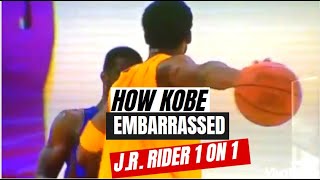 How KOBE BRYANT EMBARRASSED JR Rider 1 ON 1 [upl. by Hgielsel962]