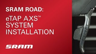 SRAM eTap AXS System Installation [upl. by Ecinad]