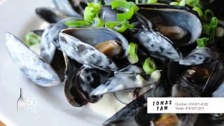 Les moules du restaurant Tomas Tam [upl. by Llerahc]