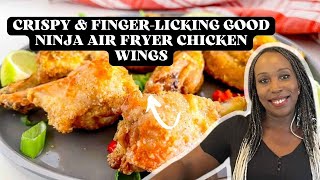 Ninja Air Fryer Chicken Wings airfryerrecipes [upl. by Irodim]