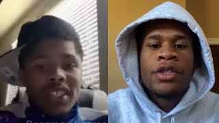 “I SUBSTITUTE if Ryan Garcia PULLS OUT”— Shakur Stevenson Tells Devin Haney to pick him not Barboza [upl. by Drareg]