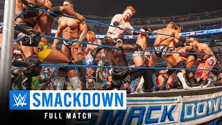 FULL MATCH 41Man Battle Royal SmackDown Oct 14 2011 [upl. by Yenterb]