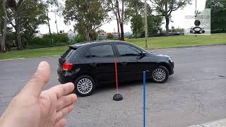 COMO ESTACIONAR PARA EXAMEN EN 3 POSICIONES🚗🚗🚗 CABA  ARGENTINA [upl. by Whallon]