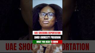 UAE SHOCKING DEPORTATIONS ✈️DUBAI AMNESTY AND ALL YOU NEED TO KNOW dubai uae deportation shorts [upl. by Obidiah792]