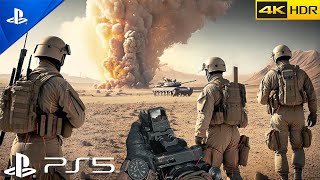 ATTACK ON SADDAMS PALACE IRAQ  Realistic ULTRA Graphics Gameplay 4K 60FPS HDR Call Of Duty BO6 [upl. by Nevram]