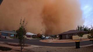 Insane Dust Storm  Mildura 2019 4k [upl. by Britni]