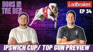 DOGS IN THE DEN EP 34  IPSWICH CUP FINALTOP GUN PREVIEW [upl. by Wales]