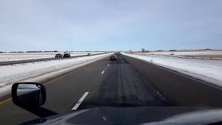 BigRigTravels LIVE  Kanorado to Ellis KS I70 112719 [upl. by Gnuhc]