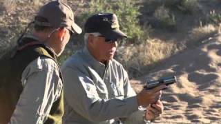 Clearing a Double Feed Handgun Tip  Gunsite Academy Firearms Training [upl. by Aivatnwahs]