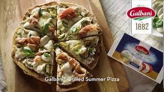 Galbani 1882 Fresh Mozzarella Grilled Pizza 2020 10 [upl. by Fechter]