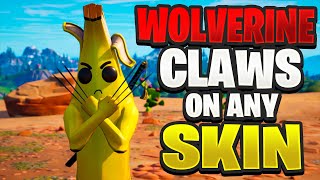 You Can Equip Wolverines NEW Claws On ANY Skin Now Adamantium Claws Gameplay amp Review [upl. by Liatnahs542]