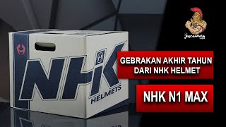 GEBRAKAN BARU DARI NHK HELMET  UNBOXING NHK N1 MAX [upl. by Neros]