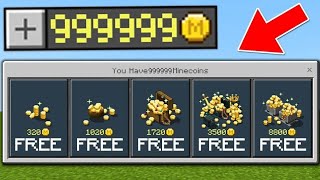 How To Get FREE Infinite Minecoins in Minecraft 2024 Updated 120 121 Tutorial Java PE All [upl. by Susannah]