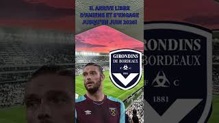 ANDY CARROLL S’ENGAGE AVEC LES GIRODINS DE BORDEAUX carroll bordeaux mercato shortvideo [upl. by Iruy843]