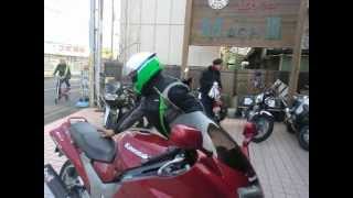 ZX11 VS ZZR1100 Kawasaki お帰り谷出さん [upl. by Dray]