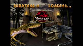 Mega Raptor Survival from Warpath Jurassic Park Hd video [upl. by Sylado865]