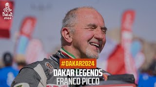 Dakar Legends  Picco my first Dakar  Dakar2024 [upl. by Roselani524]