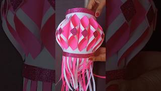 DIY Akash kandil with paper Diwali decoration idea akashkandil diwali diy lamp [upl. by Deerdre693]