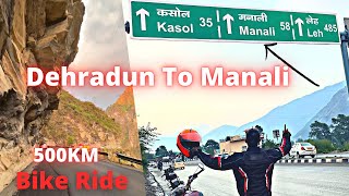 Dehradun To Manali Road Trip  Extreme Weather Thunderstorm  Spiti Valley Episode 1 [upl. by Nuhs]