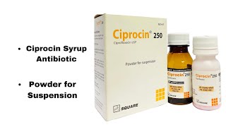 Ciprocin syrup বাচ্চাদের প্রস্রাবে জালাপোড়া সর্দি কাশি ডায়রিয়া প্রতিকার করে [upl. by Ssepmet]