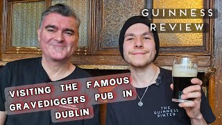 Visiting The Famous GRAVEDIGGERS Pub In DUBLIN [upl. by Guria]