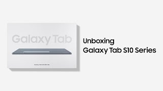 Galaxy Tab S10 Series Unboxing  Samsung [upl. by Eladnek]