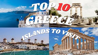 Greece Travel GuideThe Ultimate Top 10 Destinations in Greece [upl. by Etteloiv]