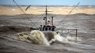 A Must Watch  Fishing Boats in Dangerous Seas [upl. by Nire]