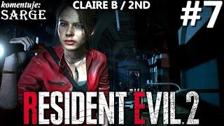 Zagrajmy w Resident Evil 2 Remake PL  Claire B  odc 7  Sierociniec  Hardcore [upl. by Brok]