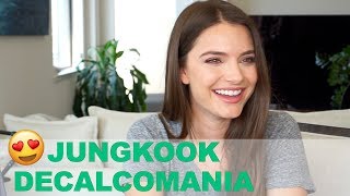 BTS Jungkook 정국 Decalcomania  Reaction amp Feelings [upl. by Lanos430]