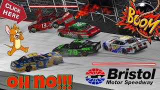 Iracing Xfinity Series Bristol Motor Speedway Battered Clifford [upl. by Simsar]