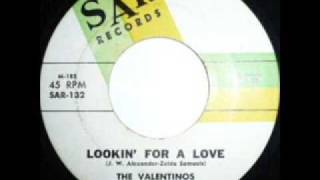 VALENTINOS Lookin For A Love 1962 [upl. by Keegan569]