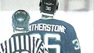 Buffalo Sabres Hartford Whalers BrawlHighlights [upl. by Ayvid]