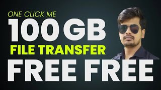 100 gb data transfer one time me  how to send 100gb file online  Big file send in one second [upl. by Odelinda]