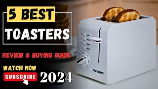 The 5 Best Toasters Of 2024  Toaster Amazon [upl. by Goldy]