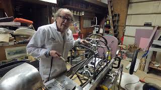 CyclekartGas welding the frame [upl. by Erleena]