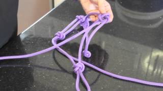 How to make a rope halter for a horse or donkey Easy step by step instructions Part 1 [upl. by Coplin]