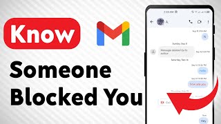 How to Know Someone Blocked you On Gmail Updated [upl. by Eisset363]