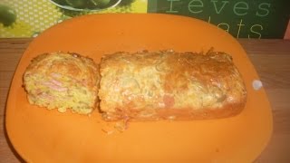 Comment faire un cake olive jambon  RECETTE CAKE SALE [upl. by Eelram460]