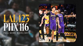 Lakers Comeback Win vs Suns  Full Highlights [upl. by Virginia]