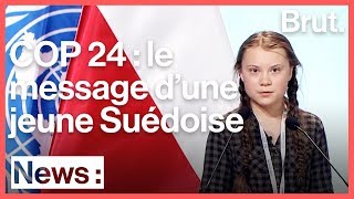 Le discours de Greta Thunberg à la COP 24 [upl. by Alesandrini]