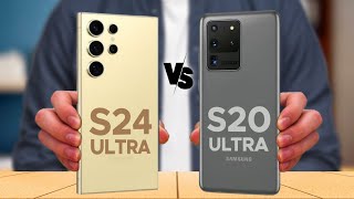 Samsung Galaxy S24 Ultra Vs Samsung Galaxy S20 Ultra [upl. by Essa]