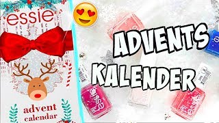 ESSIE ADVENTSKALENDER komplett auspacken I Nagellack Adventskalender öffnen I PatDIY [upl. by Rabin924]